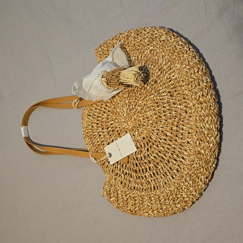 🐚Lucky Brand straw tote